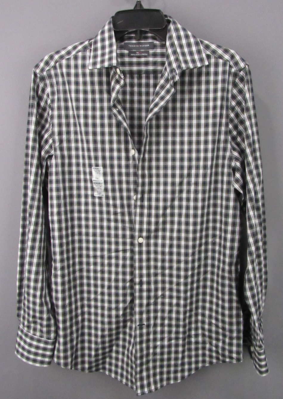 Tommy Hilfiger THFlex Regular Fit Cotton Shirt MSRP $85