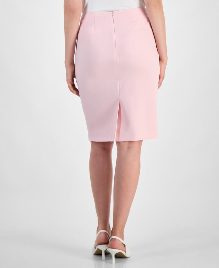 Kasper Stretch-Crepe Knee-Length Pencil Skirt MSRP $69
