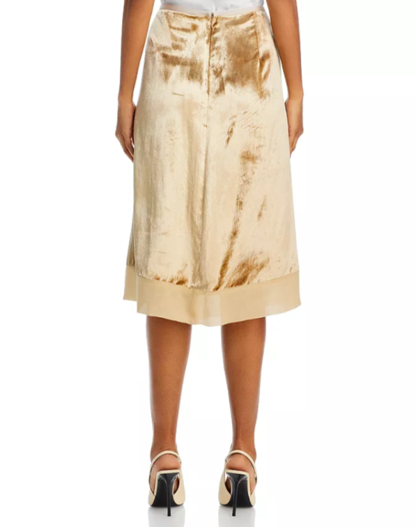 3.1 Phillip Lim Velvet Slip Skirt MSRP $595