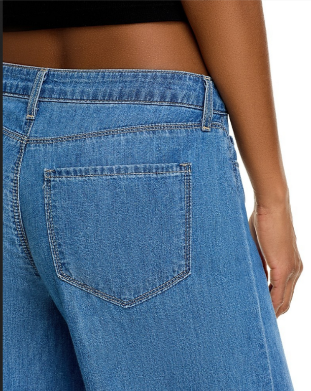 L'Agence Alicent High Rise Sneaker Wide Leg Jeans MSRP $295