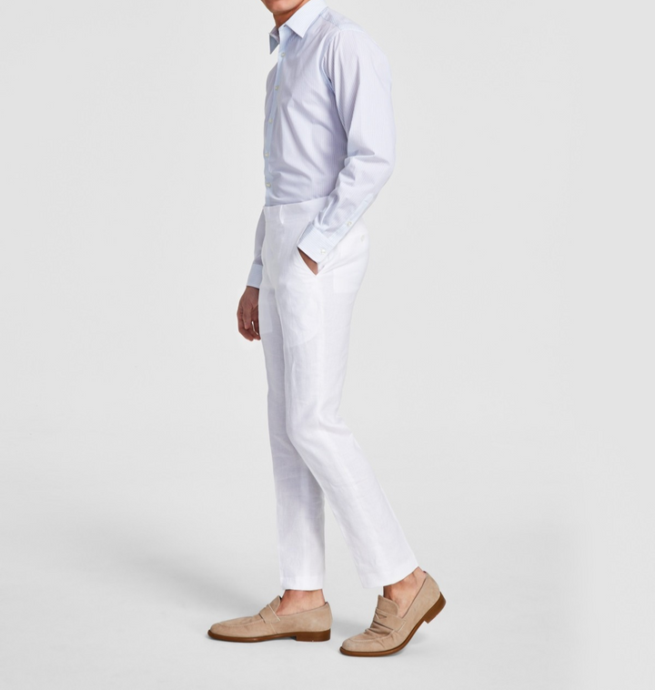 Bar III Slim-Fit Linen Suit Pants MSRP $135