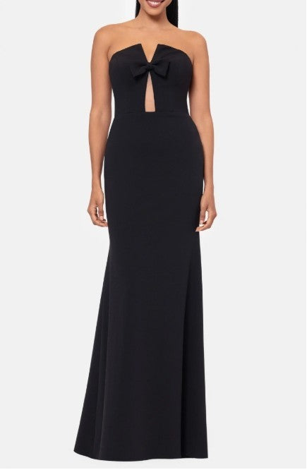 Betsy & Adam Women's Sweetheart-Neck Strapless Gown MSRP $279