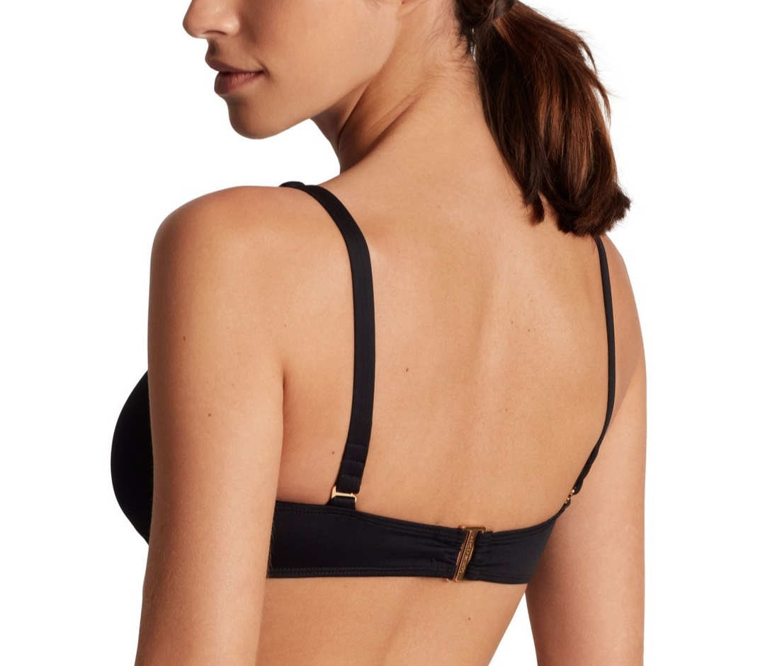 Lauren Ralph Lauren Macrame-Ring Bikini Top MSRP $95