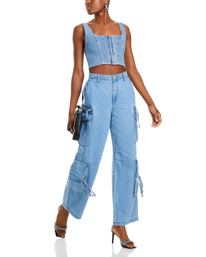 BLANKNYC Cargo Jeans MSRP $168