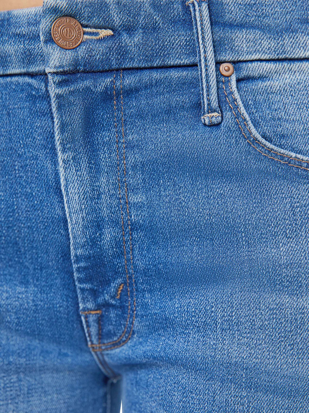 Mother Roller Fray Wide Leg Jeans MSRP $258