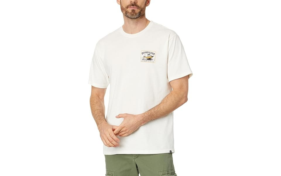 Quiksilver Waterman Sea Search Short Sleeve Tee MSRP $34