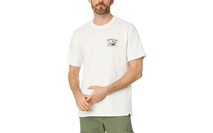 Quiksilver Waterman Sea Search Short Sleeve Tee MSRP $34