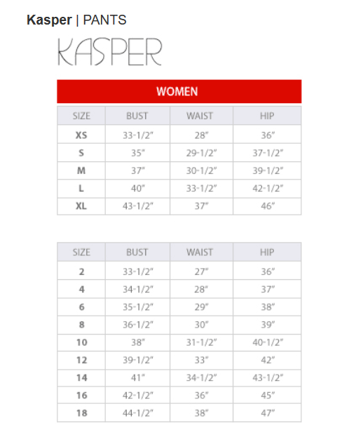 Kasper Women's Stretch-Crepe pants MSRP $79