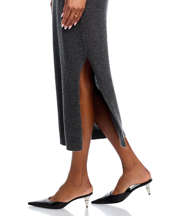 FRAME Cashmere & Wool Ruched Sleeve Dress MSRP $598