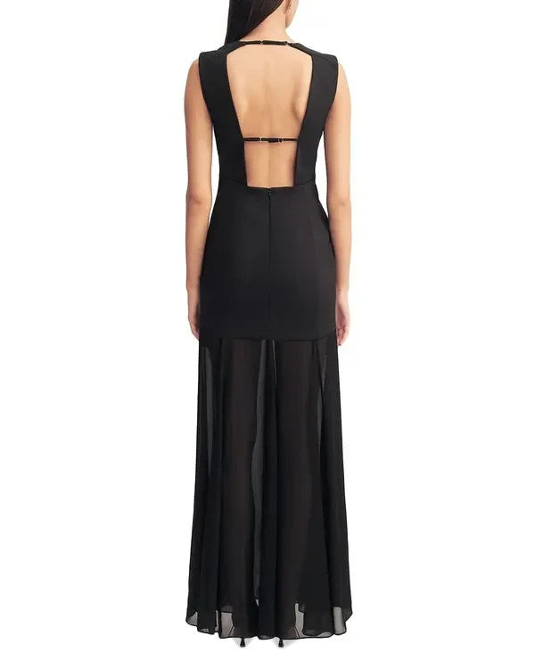 SHONA JOY Blainey Open Back Dress MSRP $420