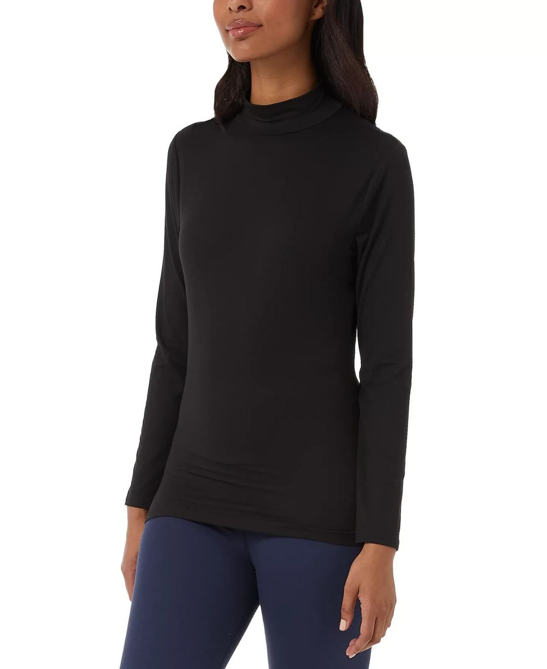 32 Degrees Long-Sleeve Mock-Neck Top MSRP $24
