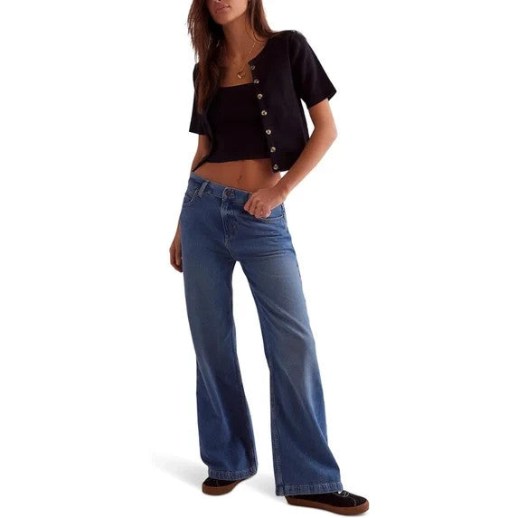 Free People Stride Jeans Walk Away MSRP $128
