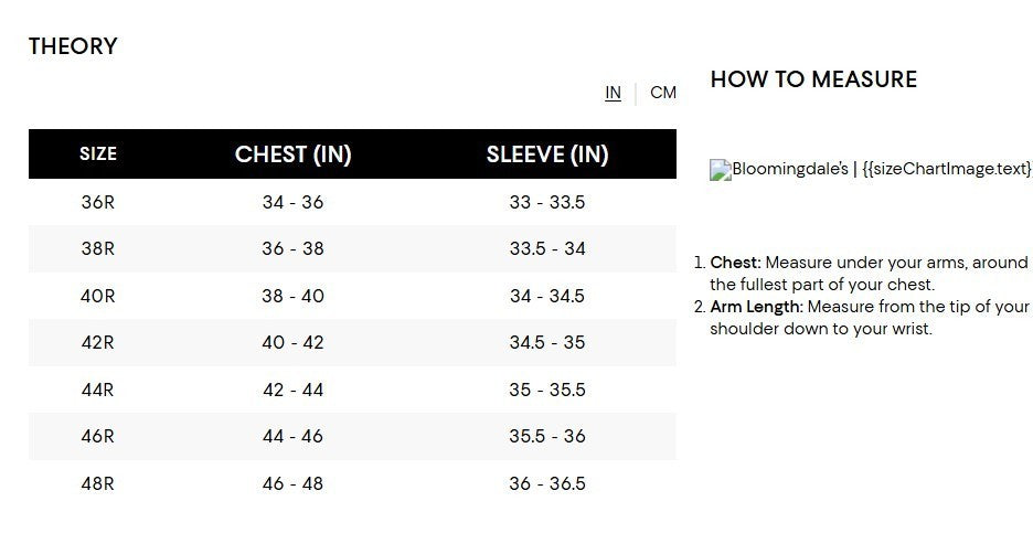 Theory Clinton Wool Suit Jacket MSRP $595