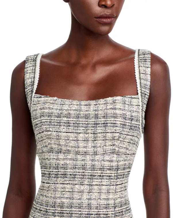 Kobi Halperin Hallie Tweed Dress MSRP $498