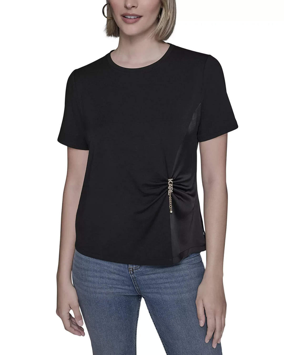KARL LAGERFELD PARIS Combo Tee MSRP $69