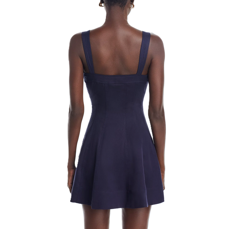 AQUA x Liat Baruch Button Front Mini Dress MSRP $118