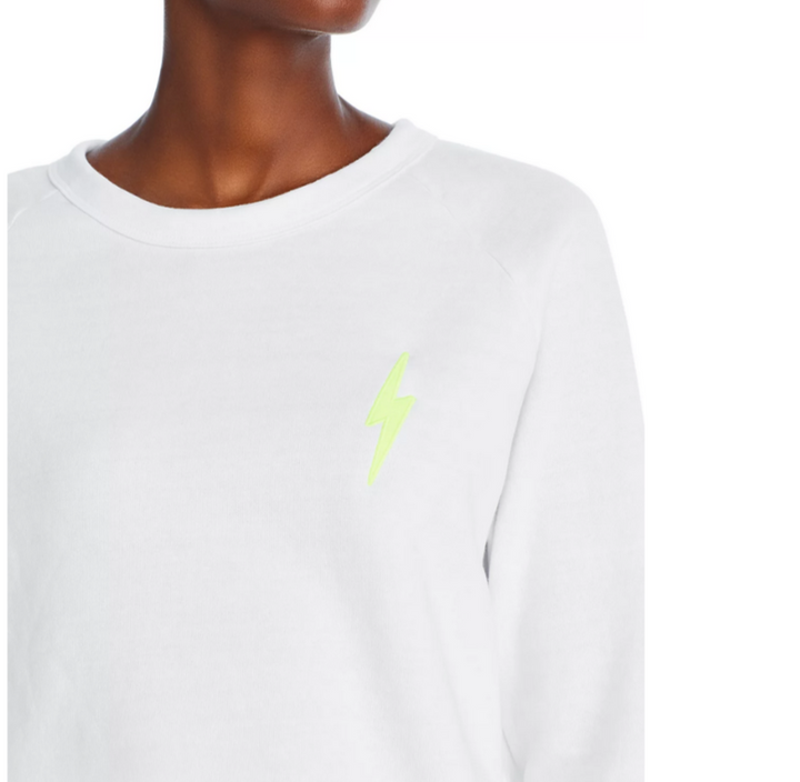 Aviator Nation Lightning Bolt Logo Sweatshirt MSRP $175