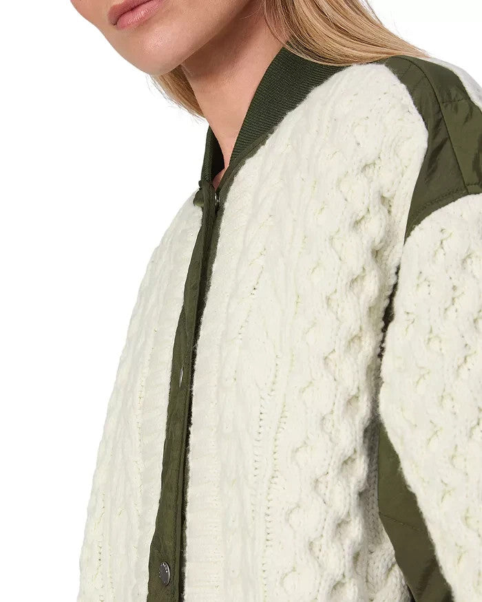 rag & bone Winnie Mixed Media Jacket MSRP $698 Size S # 5B 2639 New