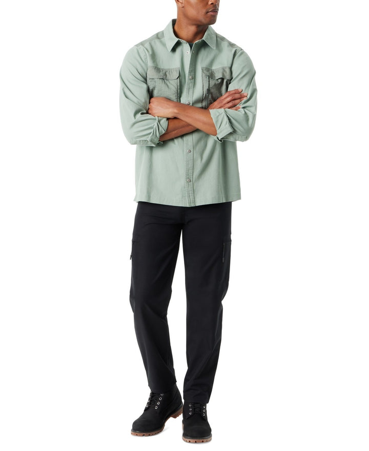 BASS OUTDOOR Relaxed Fit Camo Worker Shirt Jacket MSRP $89