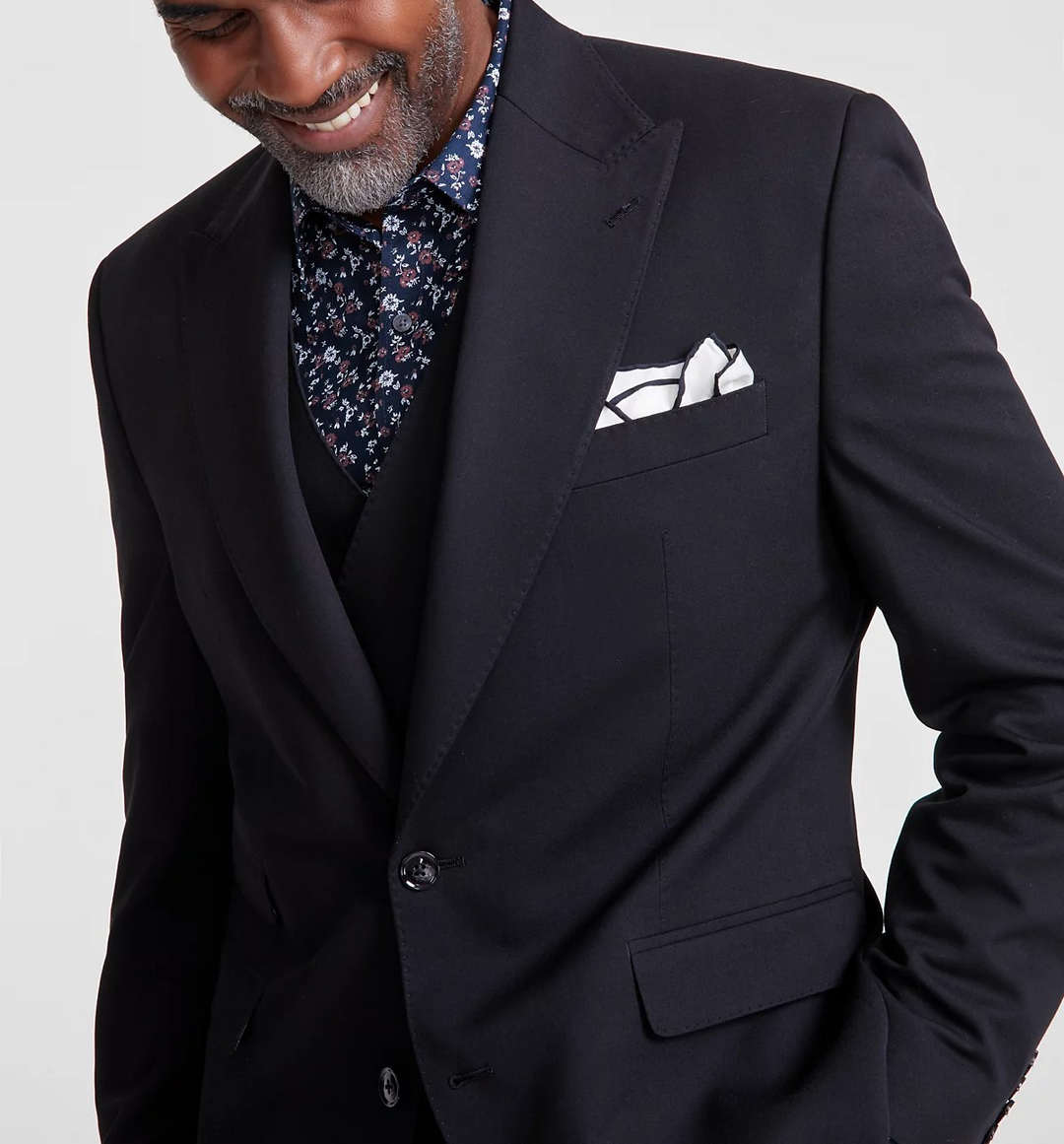 Tayion Collection Men's Classic-Fit Solid Suit Separates Jacket MSRP $360
