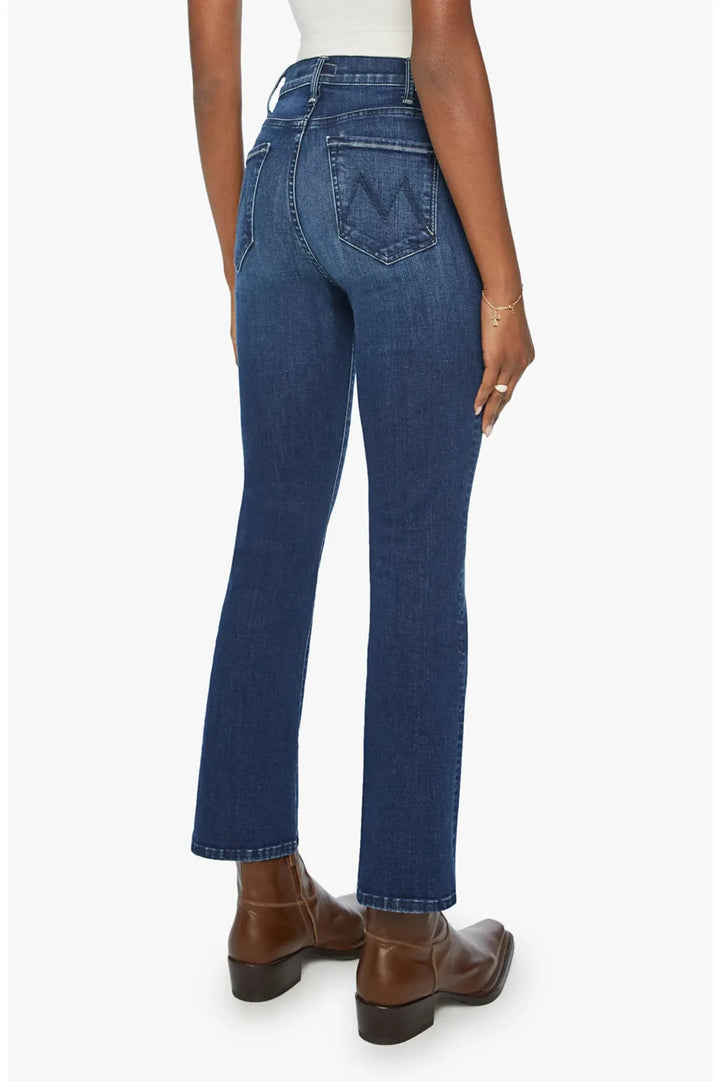 MOTHER The Mid Rise Dazzler Ankle Straight Jeans MSRP $238
