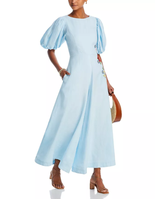 Fanm Mon Brih Linen Jumpsuit MSRP $369