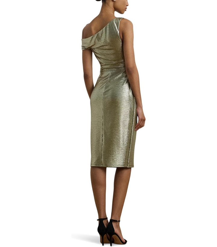 Lauren Ralph Lauren Nashea-Short Sleeve-Cocktail Dress Women's Dress MSRP $195