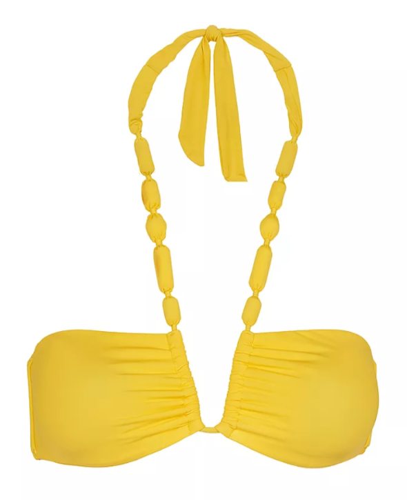 ViX Paula Hermanny Solid Atena Carol Bikini Top MSRP $158