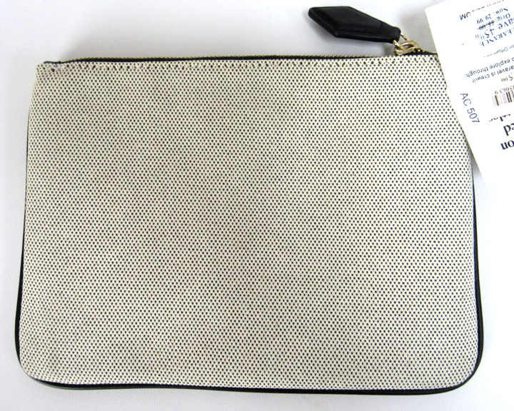 PARAVEL Cabana Medium Canvas Zip-top Pouch MSRP $55