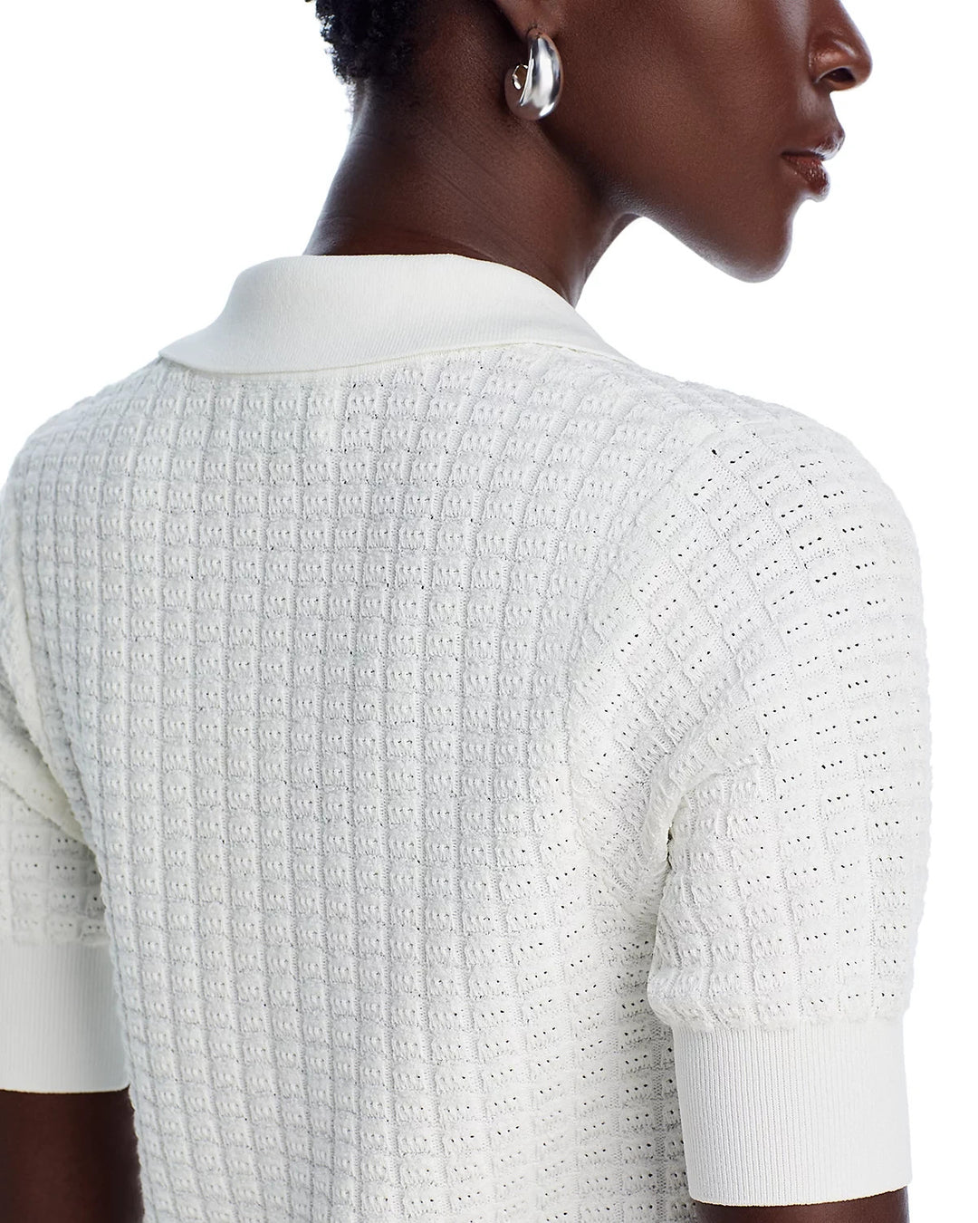 Essentiel Antwerp Knit Polo Top MSRP $195