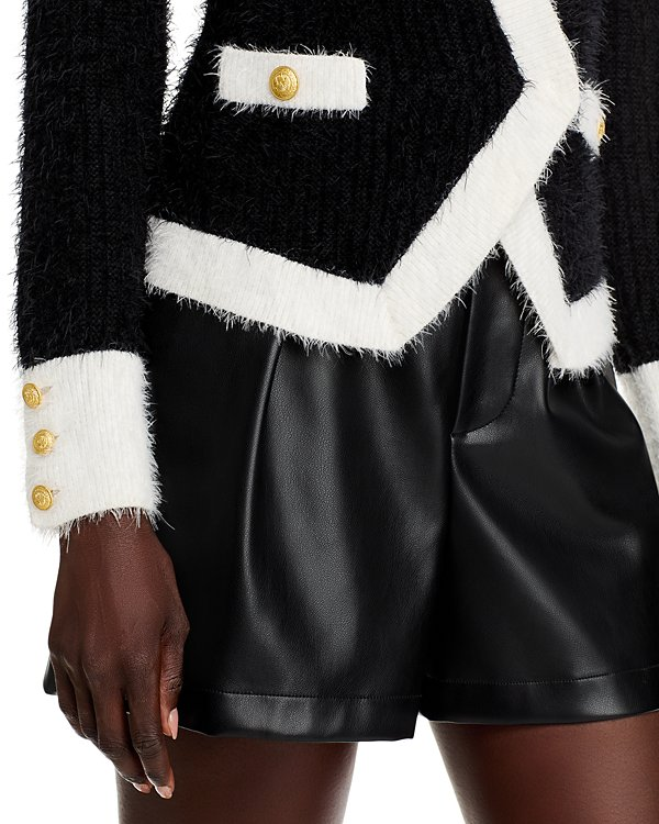 L'Agence Georgia Contrast Cardigan Blazer MSRP $475