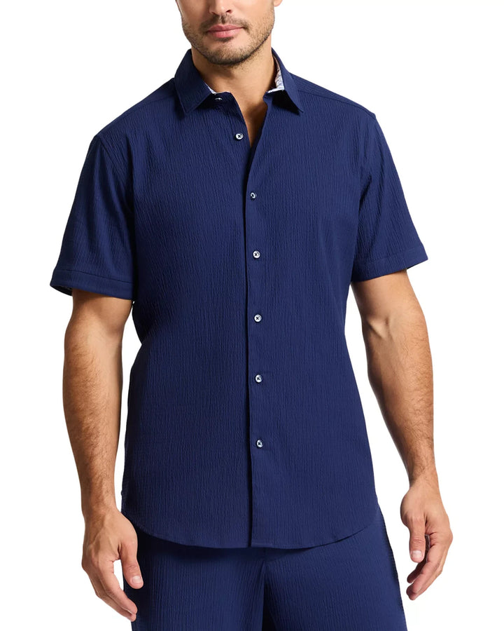 Robert Graham Thresher Seersucker Button Down Shirt MSRP $188