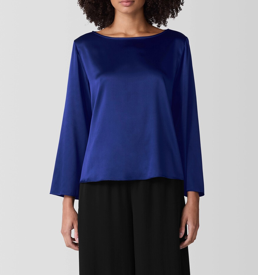 Eileen Fisher Boat Neck Top MSRP $248
