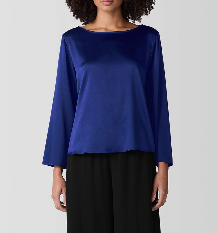Eileen Fisher Boat Neck Top MSRP $248