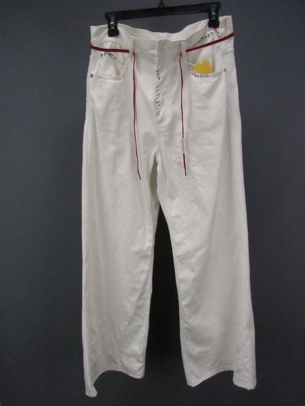 Marni Tie-Waist Straight-Leg Trousers MSRP $735