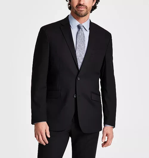 Kenneth Cole Reaction Techni-Cole Suit Separate Slim-Fit Suit Jacket MSRP $360