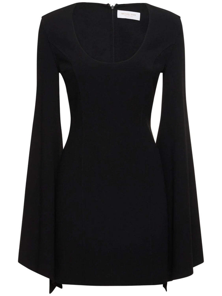 MICHAEL KORS Collection Barathea Bell Sleeve Dress 10A 2797