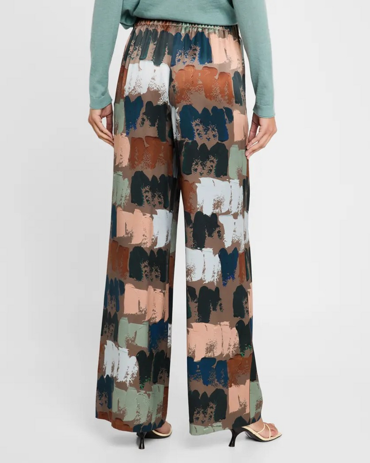 Lafayette 148 New York Riverside Silk Pants MSRP $998