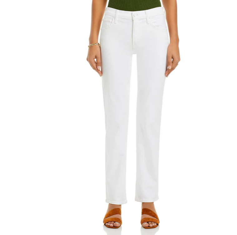 MOTHER The Smarty Pants Skimp High Rise Jeans MSRP $228