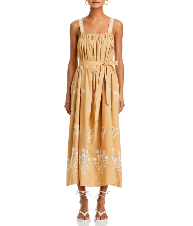 MOTHER The More Is More Maxi Dress MSRP $345