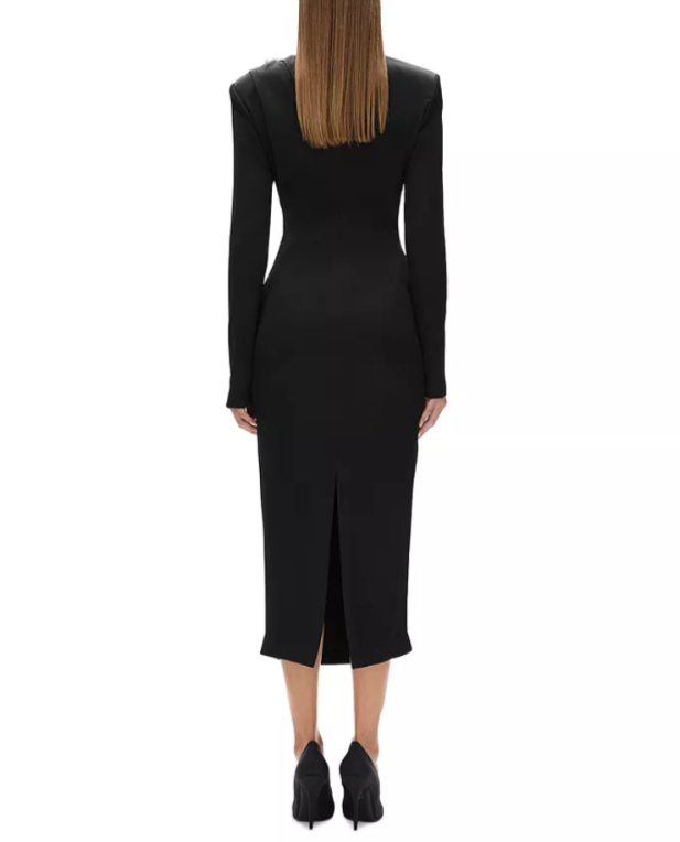 Rachel Gilbert Henrietta Embellished Midi Dress MSRP $1495