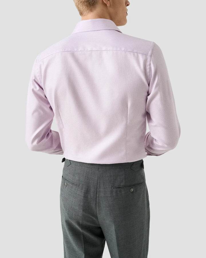 Eton Men's Signature Herringbone Dobby Contemporary-Fit Dress Shirt MSRP $270