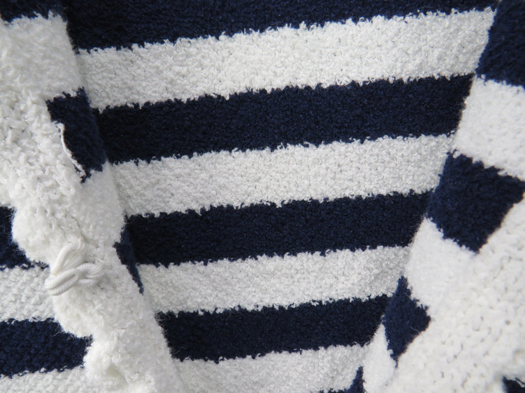 Tahari Women's Striped Long-Sleeve Cardigan MSRP $98