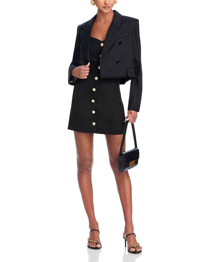 FRENCH CONNECTION Sweetheart Neck Mini Dress MSRP $168