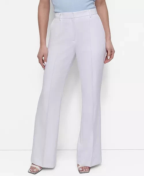 DKNY Mid Rise Flare Leg Pants MSRP $109