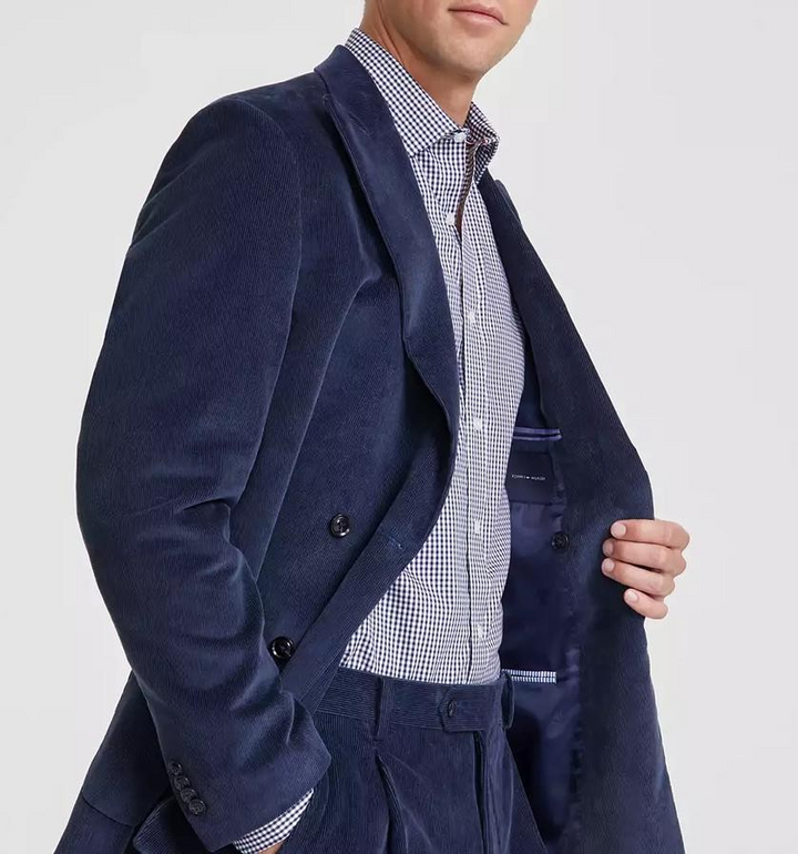 Tommy Hilfiger Men's Relaxed Modern-Fit Suit Jacket MSRP $360