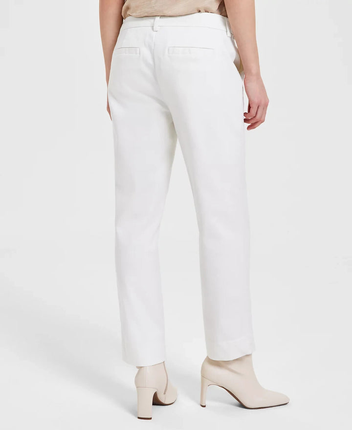 Liverpool Los Angeles Kelsey Cropped Twill Trouser MSRP $98