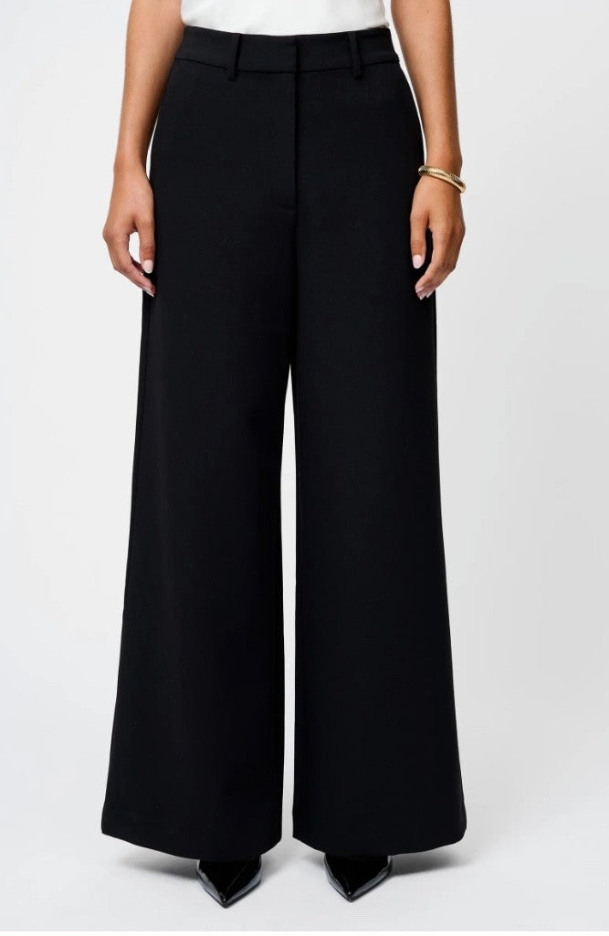 Azra Wide Leg Twill Pants French Connection MSRP $98
