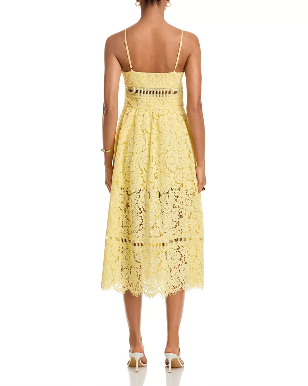 Generation Love Emma Lace Midi Dress MSRP $395