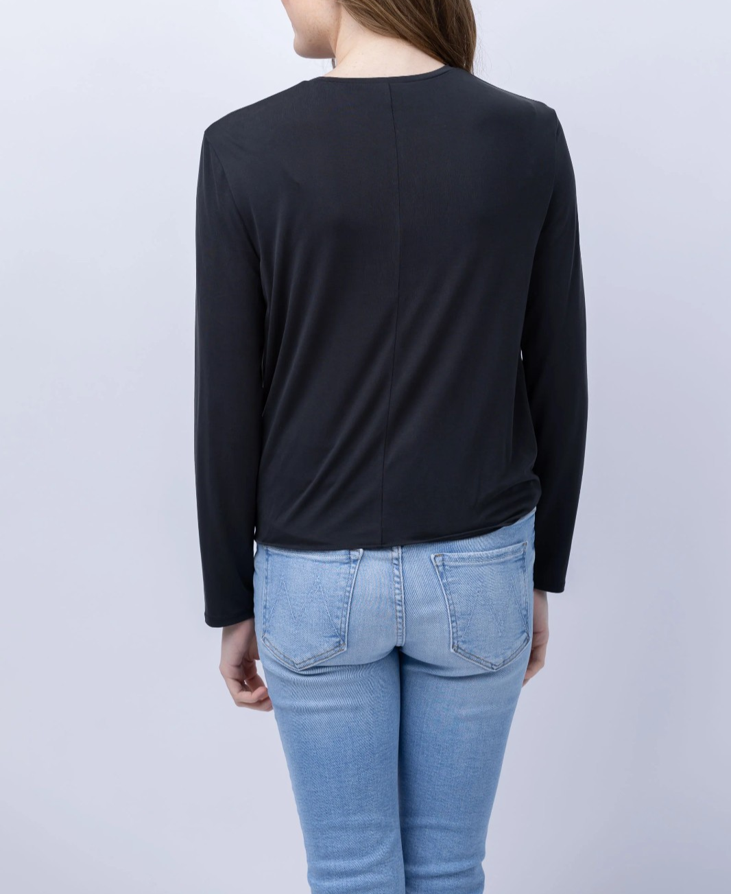 rag & bone Jenna Knot Hem Tee MSRP $198